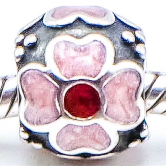 Pandora, Pink Daisy charm - Picture 1 of 2